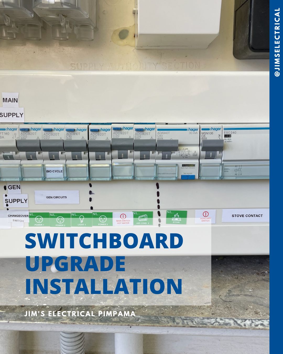 Switchboard Upgrade Installation